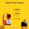 Instant Print Camera for Kids 1080P Resolution Portable Inkless Thermal Printing 26MP Digital Video