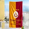 Galatasaray Customize Text Beach Towel Super Soft & Absorbent Suitable for Sports Travel Swimming Yoga Bathroom Beach And Pool