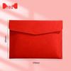 Thickened Waterproof A4 Leather File Folder with Snap Button & Customizable Logo