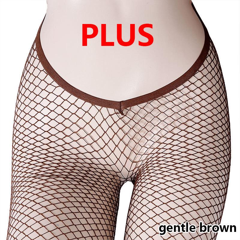 Women's Glittering V-Waist Fishnet Stockings with Silver and Gold Threads for Nightclub or Stage Wear