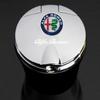 Car Ashtray with Led Light with Cover Inside The Multi-function For Alfa Romeo giulietta 159 mito giulia stelvio 147 AccessoriesZZ8 