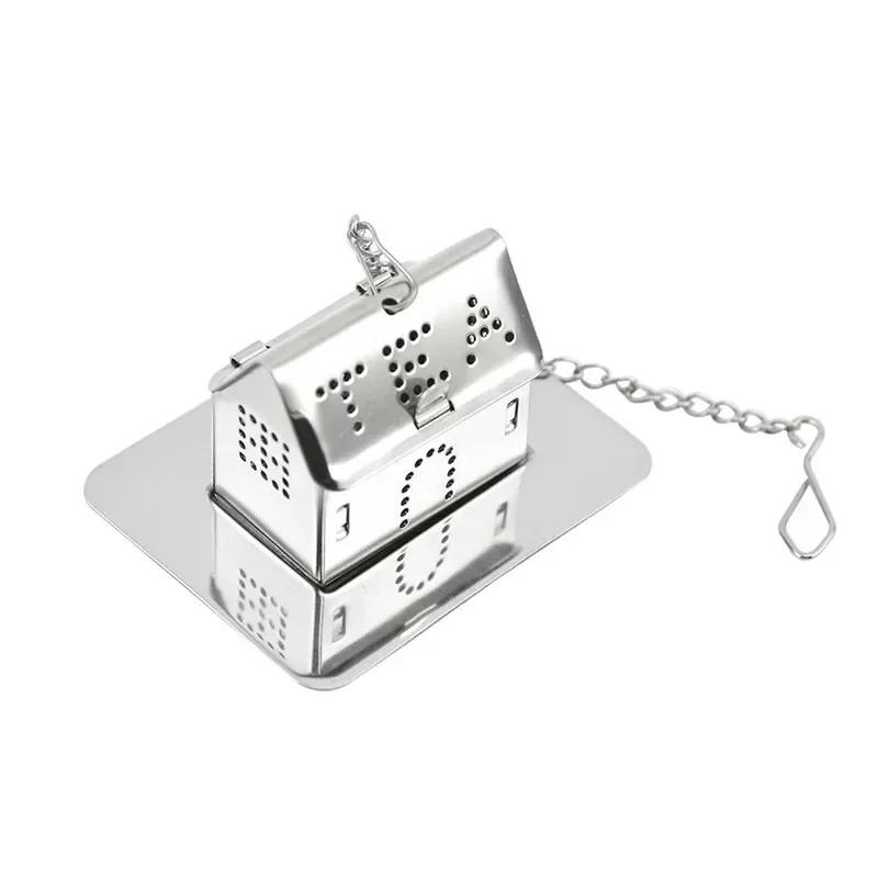 Stainless Steel Tea Infuser Tea Leaves Spice Seasoning Ball Strainer Teapot Fine Mesh Coffee Filter Teaware Kitchen Accessories