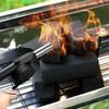 Durable Hand-cranked Air Blower Black BBQ Grill Fire Bellows Tools Barbecue Fan  Outdoor