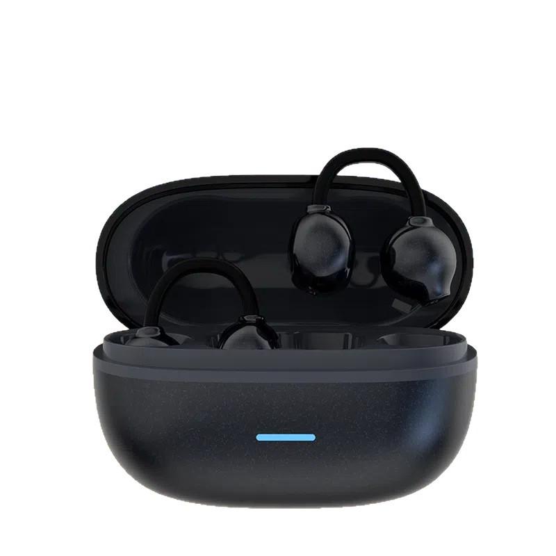 D04 Clip-on Long-Lasting Wireless In-Ear Headphones with Digital Display