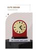 Elegant Digital Desktop Alarm Clock with Display and Tabletop Ornament