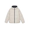 Adidas Reversible Double-Sided Wear Long Sleeve Down Jacket With Back Logo Print Men Outerwear Light-Khaki Black IS0371