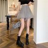 High-End Sexy A-Line Mini Skirt Women's Ins Student Puff Pleated Quick-Dry Shorts Summer