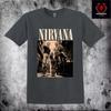 Nirvana Heavy Metal Rock Band Unisex Schweres Baumwoll-Qualitäts-T-Shirt S3XL