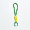 Eenvoudige Mobiele Telefoon Lanyard Kleur Gevlochten Sleutelhanger Lanyard Kleur Matching Mobiele Telefoon Touw Waterbeker Touw Schooltas