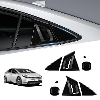 VLOOKEE Toyota Prius 60 Series 5th Generation Prius 60 Series Rear Window Sporty Door Handle Bowl Side Window Louver Vent Made of Exterior Scratch