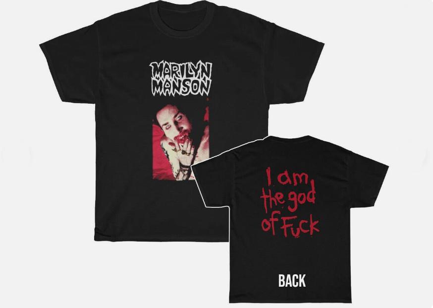 Marilyn Manson I Am The God of F T-Shirt L
