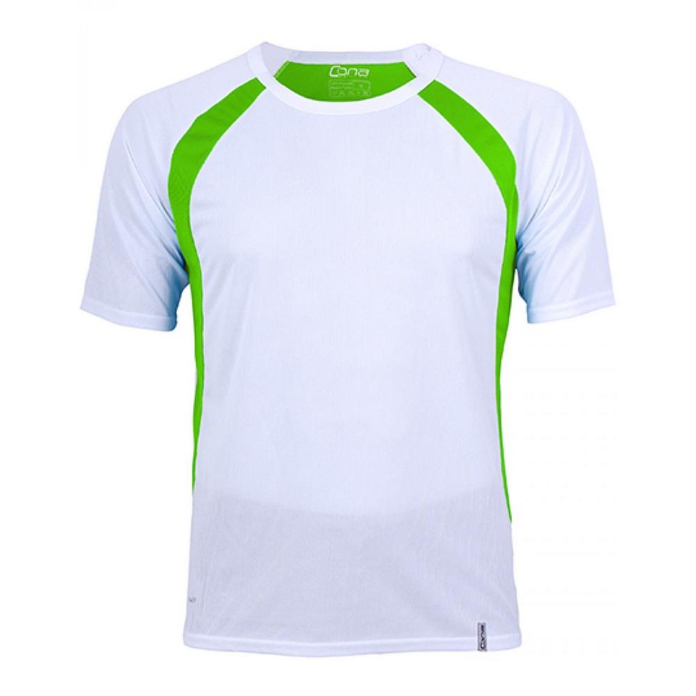 Cona Sports Mens Pace Tech Contrast Panel T-Shirt