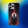 Custodia per Telefono Film J-John Wick Per iPhone 16,15,14,13,12,11,Mini,Pro,SE,MAX Bianca Opaca Cover Antiurto