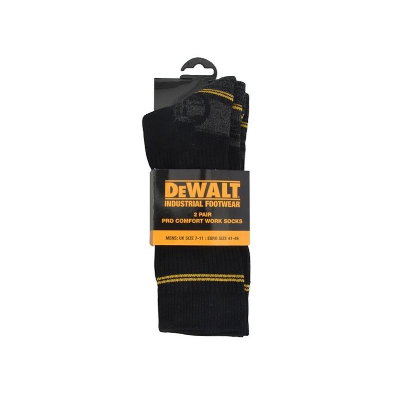 Dewalt Power Tools Pro Comfort Work Socks (pack 2 Pairs)