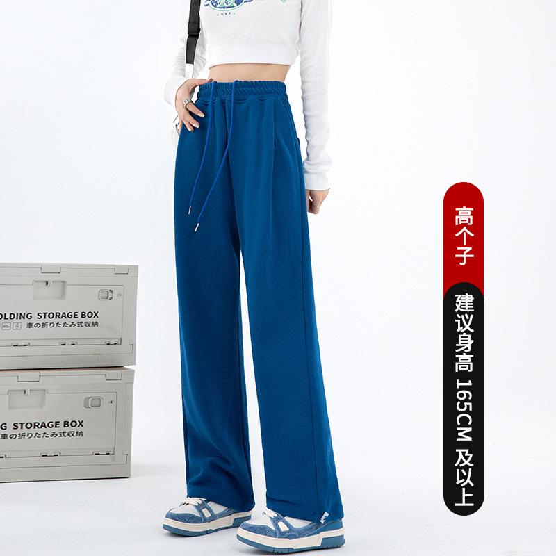 Autumn and Winter Velvet Loose Corset Sweatpants New Autumn Clothing Small Casual Spice Girl Style Women's Pants