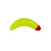 100Pcs Realistic Design Waxworms Fishing Lures Mini Bionic Soft Larva Swimbait Fake Maggots Lures Soft Silicone
