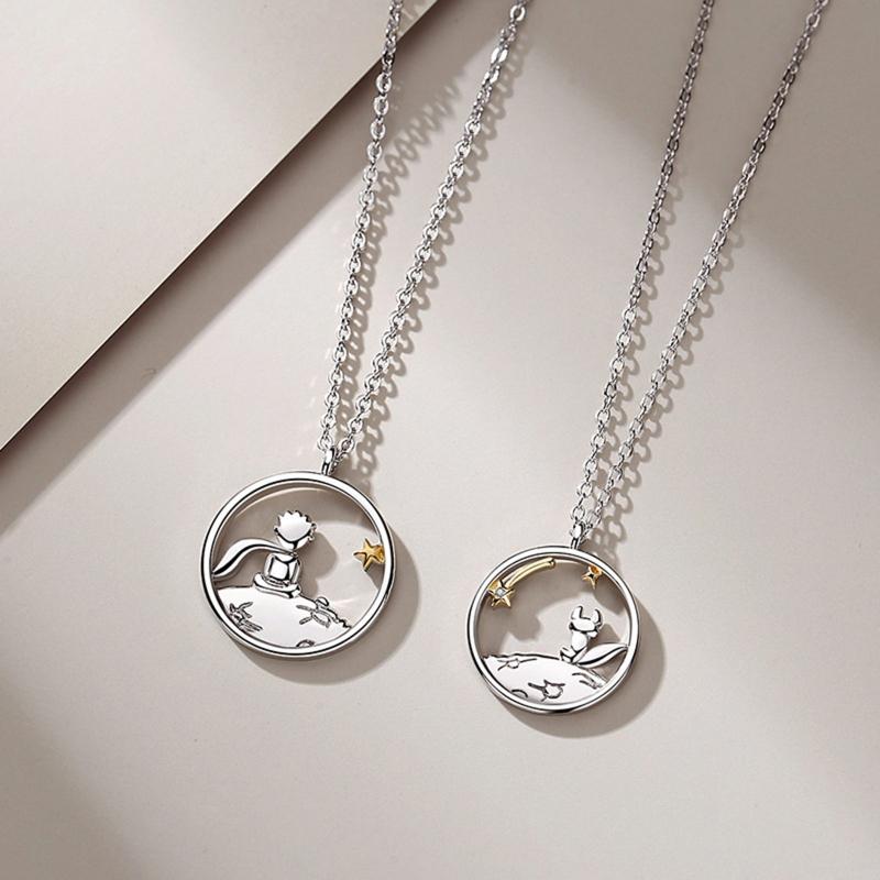Alloy Necklace for Prince Pendant Necklace Alloy Chain for Occasions As Wedding Party Prom Anniversary Valentine's Day