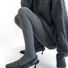 Autumn and Winter Vintage Grid Women Tights High Waist Elastic Slim Warm Pantyhose Women Girls Streetwear Y2K Tights Stockings