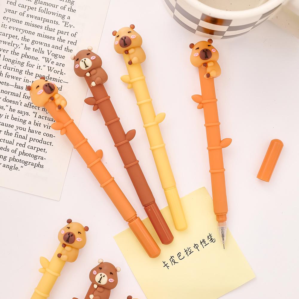 Capybara Cute Brush Pen - Creative Stationery Gift for Students
