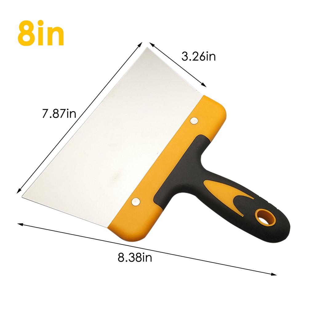 Stainless Steel Dough Scraper Pizza Knife Cake Scraper Confectionery Kitchen Baking Accessorie Coating Spatula for Chocolate New