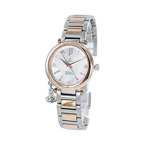 [Vivienne Westwood] Women s Pink Gold Silver Stainless Steel VV006RSSL Watch [Parallel Import]