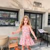 Girls Summer Spaghetti Strap Dress Cute Toddler and Kids Dress