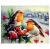 5D 2 Birds Painting Embroidery DIY Cross Stitch Home Decorate Gift