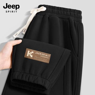 JEEP SPIRIT Férfi Laza Fit Jogger Melegítőnadrág