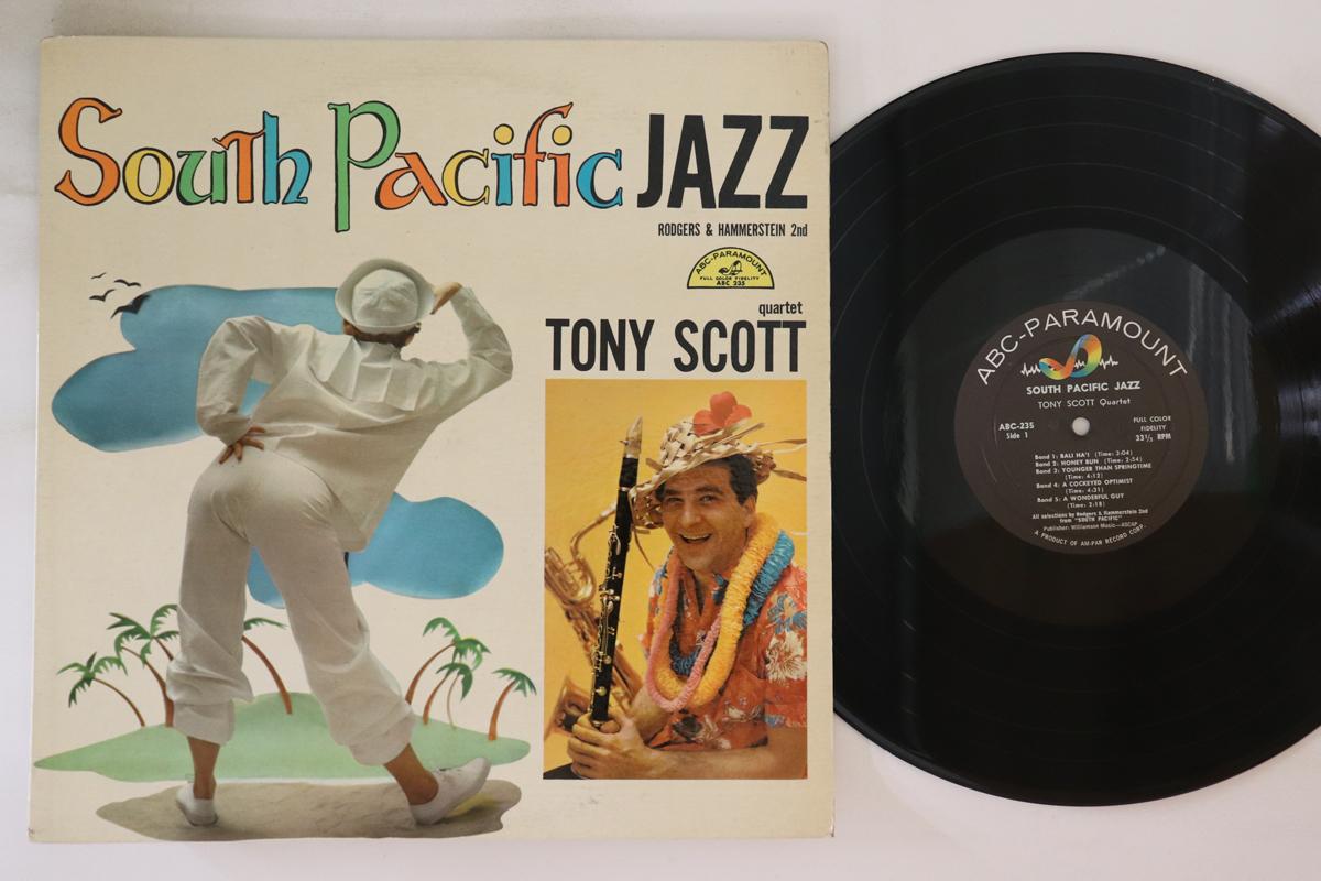 

LP Record TONY SCOTT - South Pacific Jazz ABC235 ABC PARAMOUNT 1958 US Jazz Used