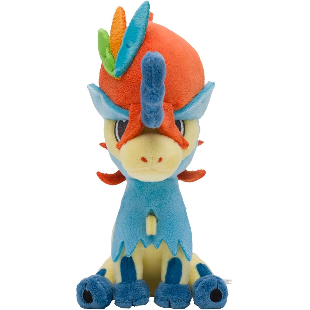 Pokemon Center Original 647 Plush Toy Pokemon Fit Keldeo 18x7.5x25 cm