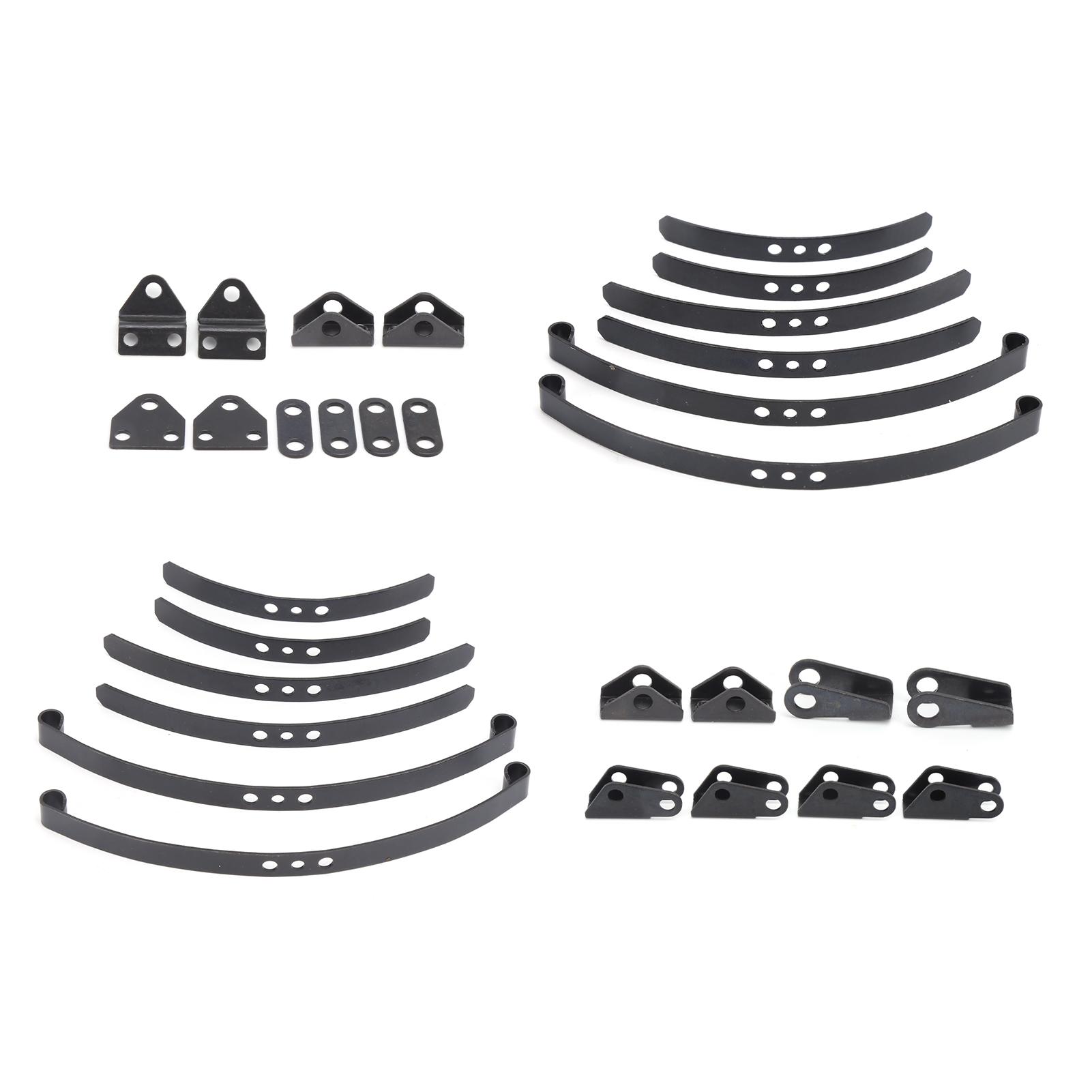 

RC Front Rear Leaf Type Spring Suspension System for Tamiya 1 14 RC Tractor Upgrade Parts