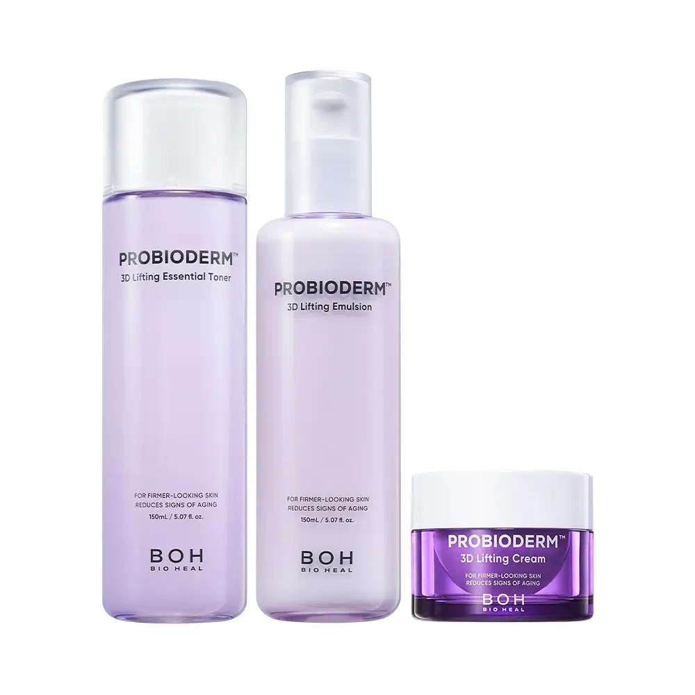 

Bioheal BOH Probioderm 3D Lifting Skincare Set (Essential Toner 150ml + Emulsion 150ml+trial cream+15ml) 150ml+150ml+15ml