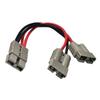 50A Wire Harness Plug Quick Connection Adapter Connector Fit for Solar Car Battery 10AWG Power Automotive Adapter Cable