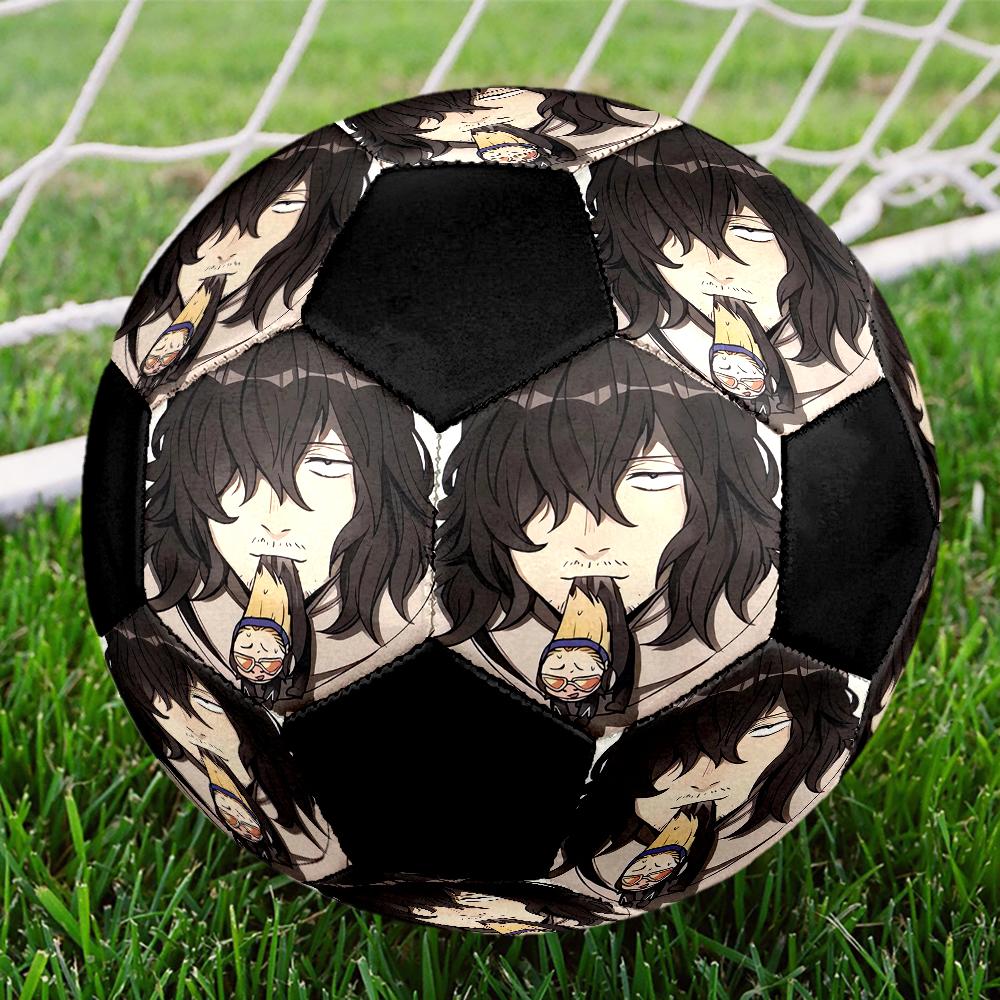 Soccer Ball Colorful Machine Stitched PVC Size 5 Team Training Competition Ready Durable High-Bounce Cool Sports Gift