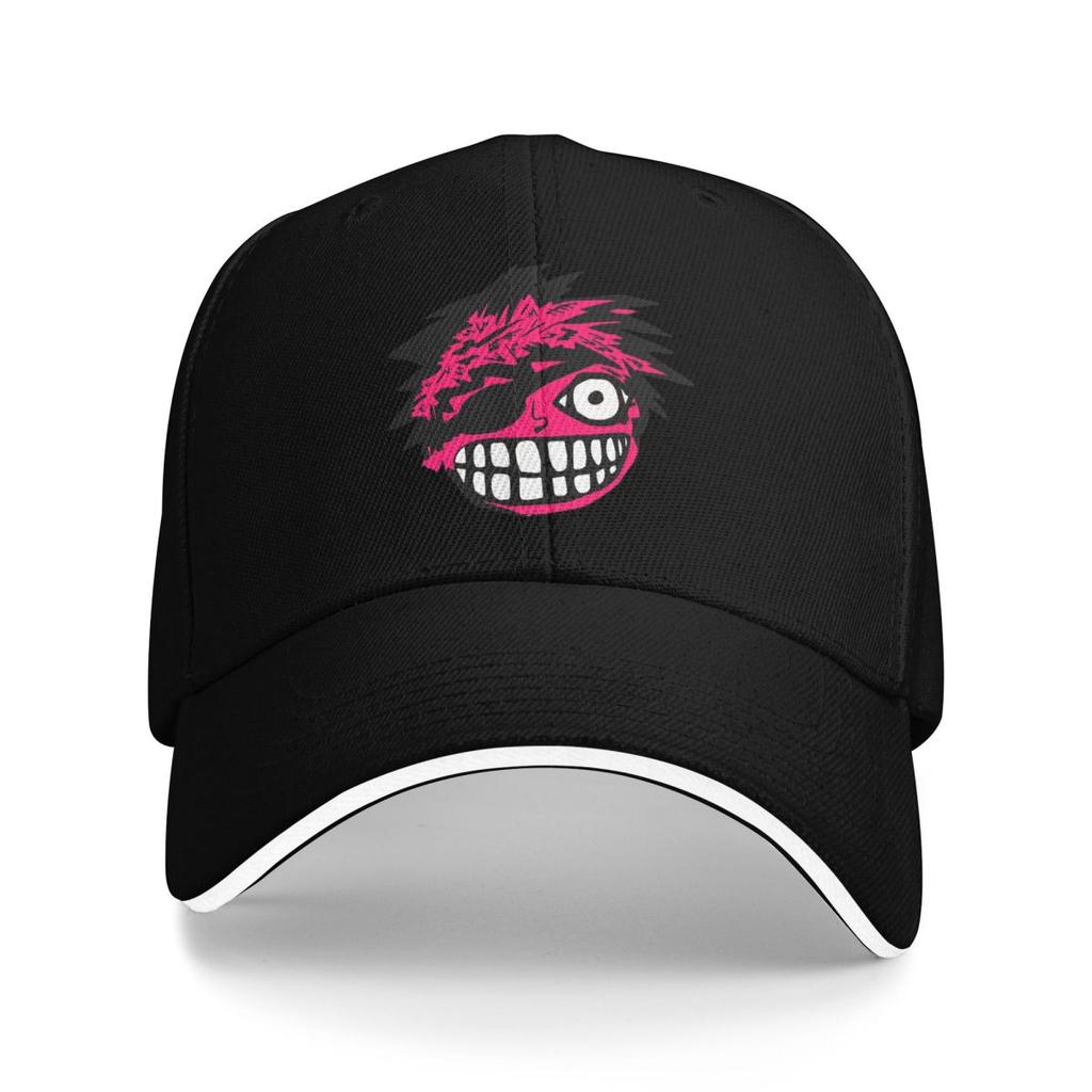 Gorillaz Punk Rock Band Baseballkappen Snapback Baseballmützen Atmungsaktiv Lässig Kappe Outdoor für Männer und Frauen