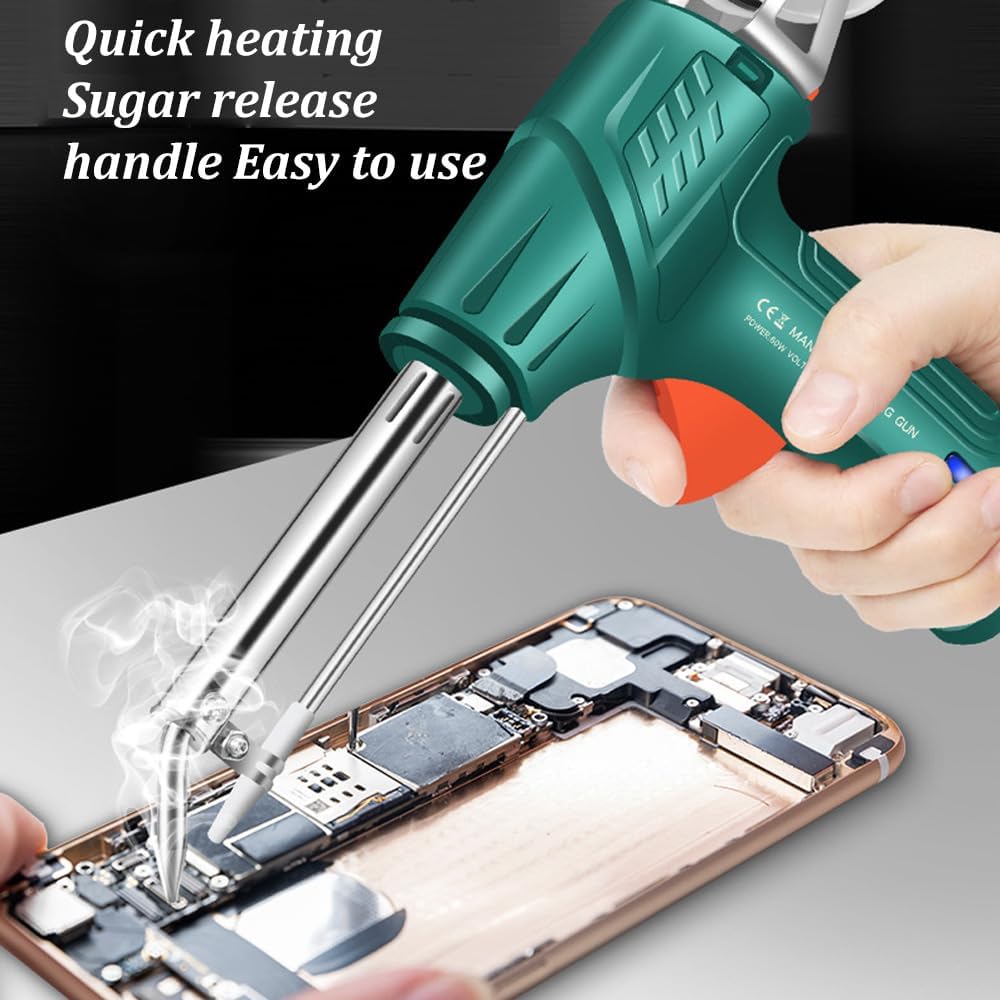 Ayyecoeeye Welder, Welding Gun Internally Heated Industrial Laser Welding Tools, 3-in-1 Rust Renmval, Cutting, Welding for Complex Metal Fabrication