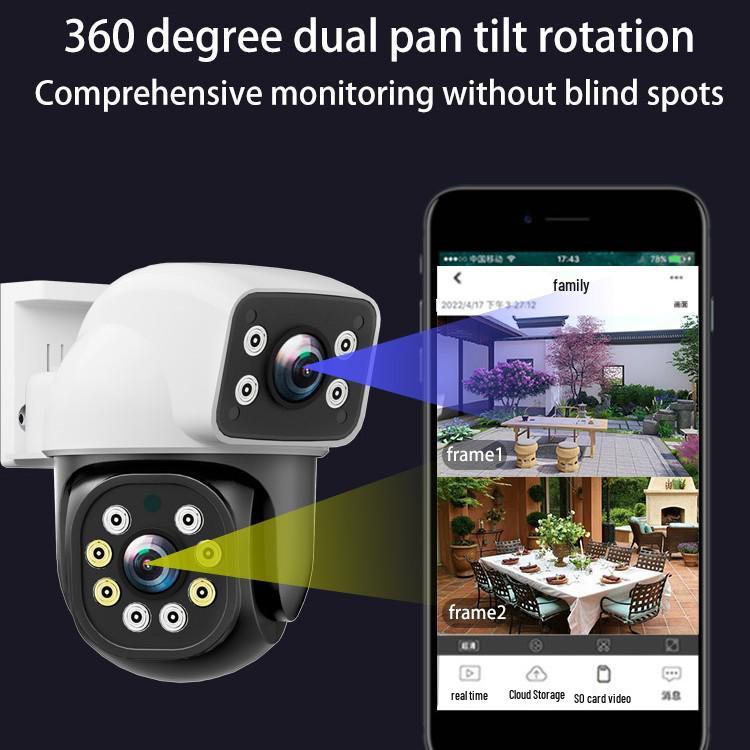 Abu Lion 4G HD Outdoor Monitoring Camera with Night Vision & Visual Talk
