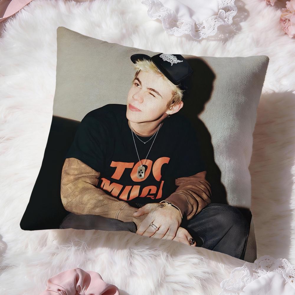 

t-The kid LaroI Cushion Cover Premium Comfort Reversible Pillow Cove -Two in One Design for Any Room & Car Interior 30cmx30cm