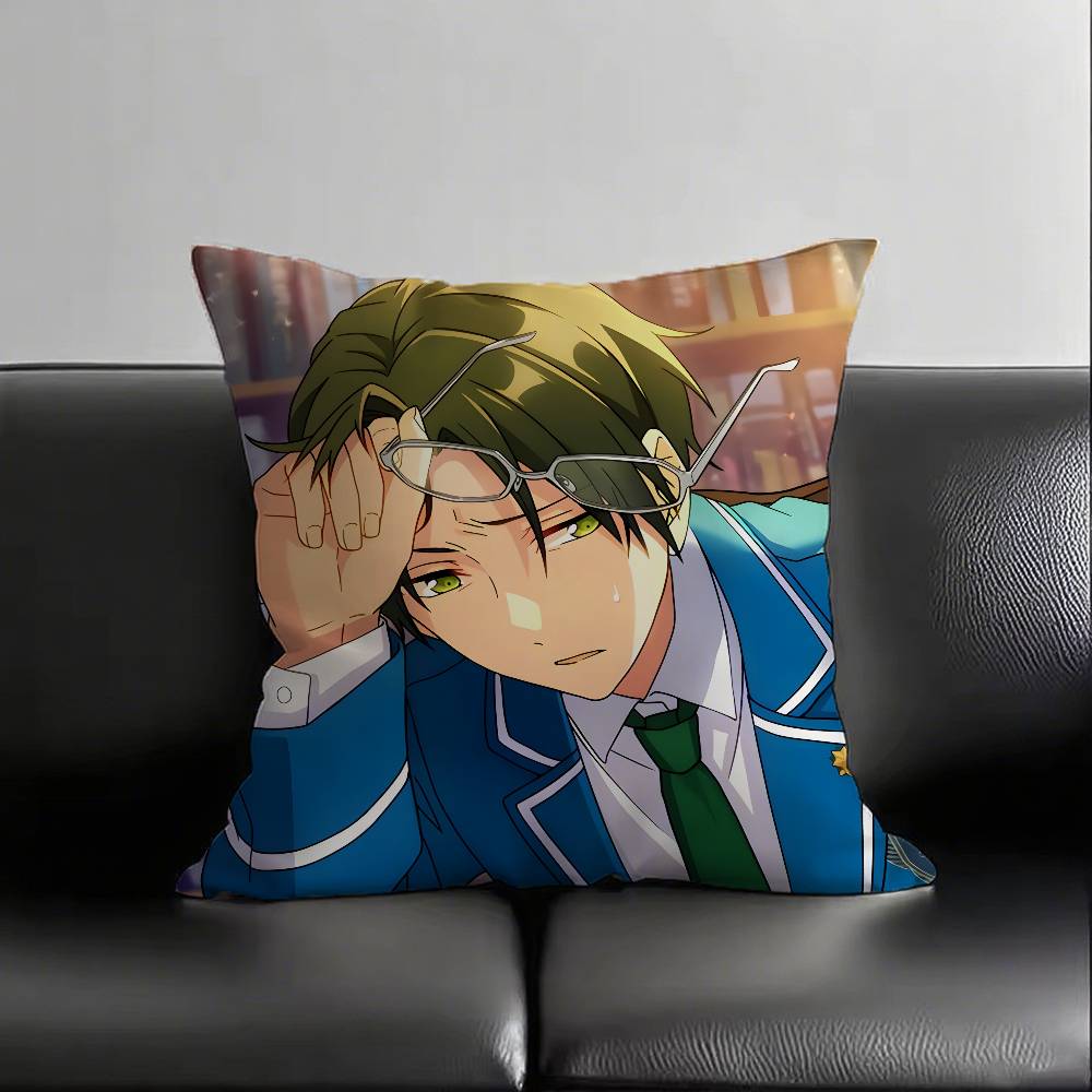 1pc Keito Hasumi Pillow Case Fashion Square Pillowcase Bedroom Sofa Room Ins Decoration Leisure