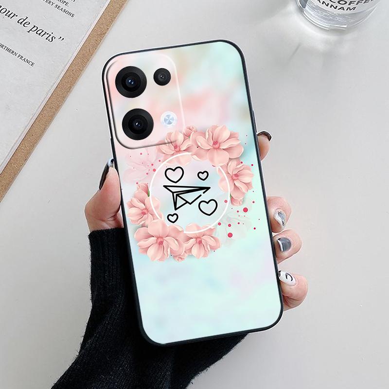 Per Oppo Reno13 F FS 5G 13F 4G Custodia per Telefono Bellissimo Panda Disegno Animato Paraurti Morbido Silicone Cover Per Reno13 Pro Reno 13 5G
