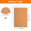 8 Piece Wood Adhesive Backing Sheets 1mm Wall Pin Cork Board Tile for Office Home School Improvement Display Boards