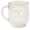 [Disney] "Winnie the Pooh 100th Anniversary" Official Licensed Mug, Pooh Bear Honey Pot Glass Mug, Approx. 300ml Clear, approximately 11 x