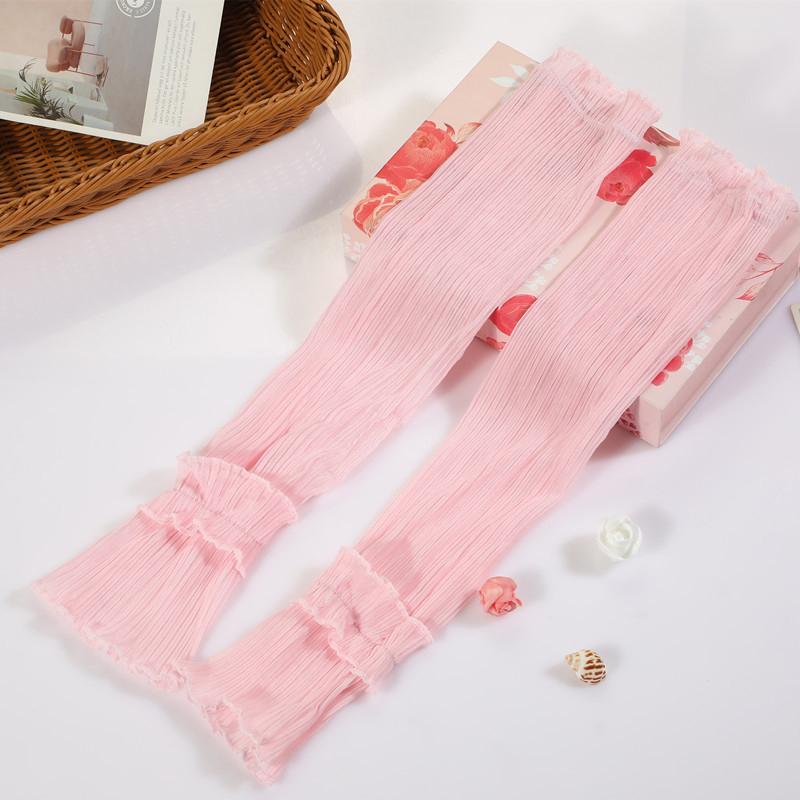 

Фотография Атмосфера Сетка Пряжа Цветок Боковая Кружева Ледяные Рукава Повседневная Одежда Декор Нарукавник Женщины Защита От Солнца УФ Варежка розовый