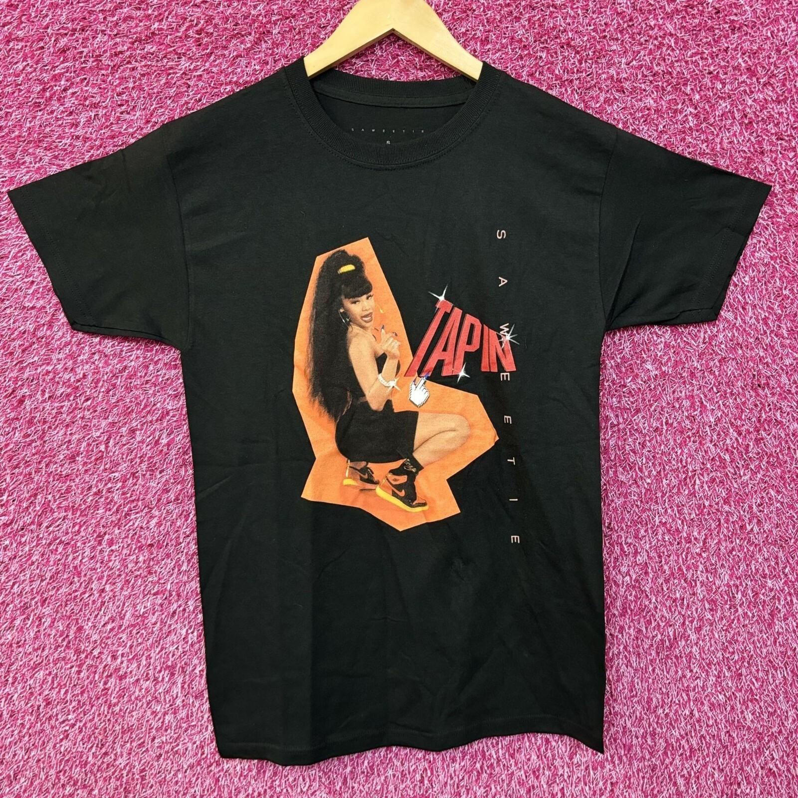 Saweetie Tap In Rap tee size small XXXL