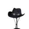 Tibetan hot-selling summer men's and women's versatile western denim straw hat sunshade sunscreen hat new big-brimmed top hat