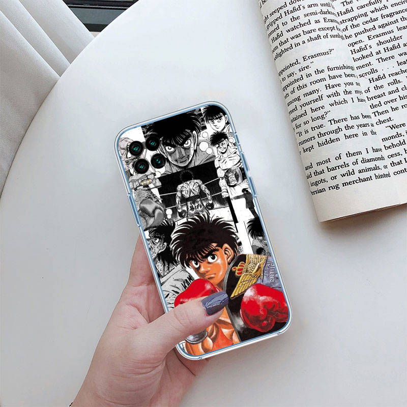JO28 Hajime No Ippo Phone Case for Motorola E22S E7 G6 G7 G8 G9 Plus Power Play G10 G20 G04 E30 E40 E22 E20 E13 G22 G23 G Stylus Play
