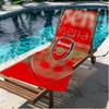 Football Team Print Beach Towel, Versatile Lightweight Absorbent Beach Towel for Pool Surf Yoga Bathroom, Perfect Birthday Holiday Gift