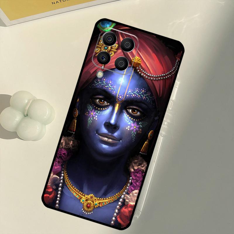 Indian God Lord Krishna For Samsung Galaxy M15 M35 M21 M16 M06 M33 M13 M53 M11 M31 M55 M14 M34 M54 M12 M32 M52 Case