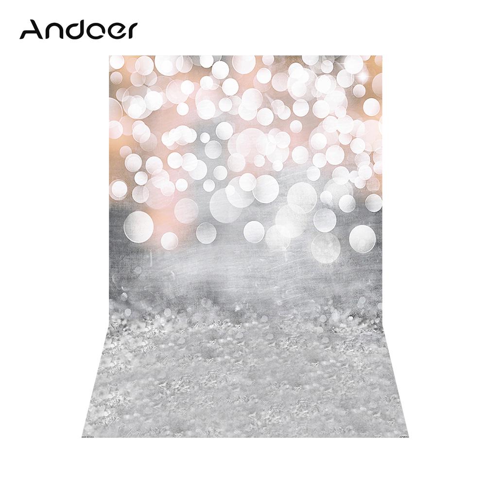 1.5 * 2.1m/5 * 7ft Fotobakgrund Glitter Ljus Bokeh Fläck