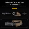 Flashlight Pocket Clip Multifunction Tactical Flashlight Holder Nylon Lamp Fixing Bracket Tactical Equipment Accessories